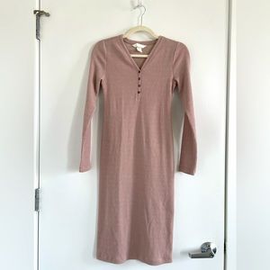 H&M Maternity Pink Knit Dress
